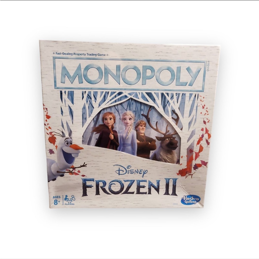 Disney Frozen 2 Monopoly Board Game Brand New